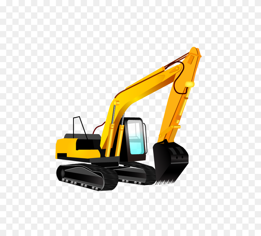 Detail Free Excavator Clipart Nomer 19