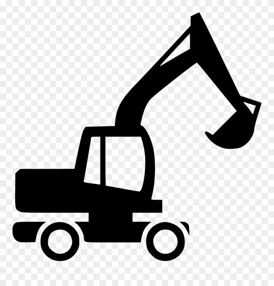 Detail Free Excavator Clipart Nomer 20