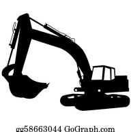 Detail Free Excavator Clipart Nomer 29