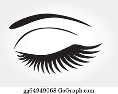 Detail Free Eyelashes Clipart Nomer 45