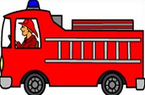 Detail Free Fire Truck Clip Art Nomer 17