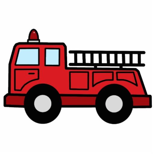 Detail Free Fire Truck Clip Art Nomer 4