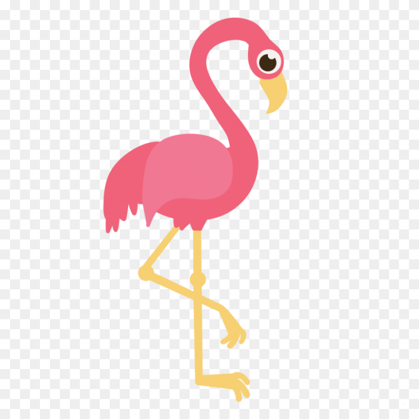 Detail Free Flamingo Clipart Nomer 8