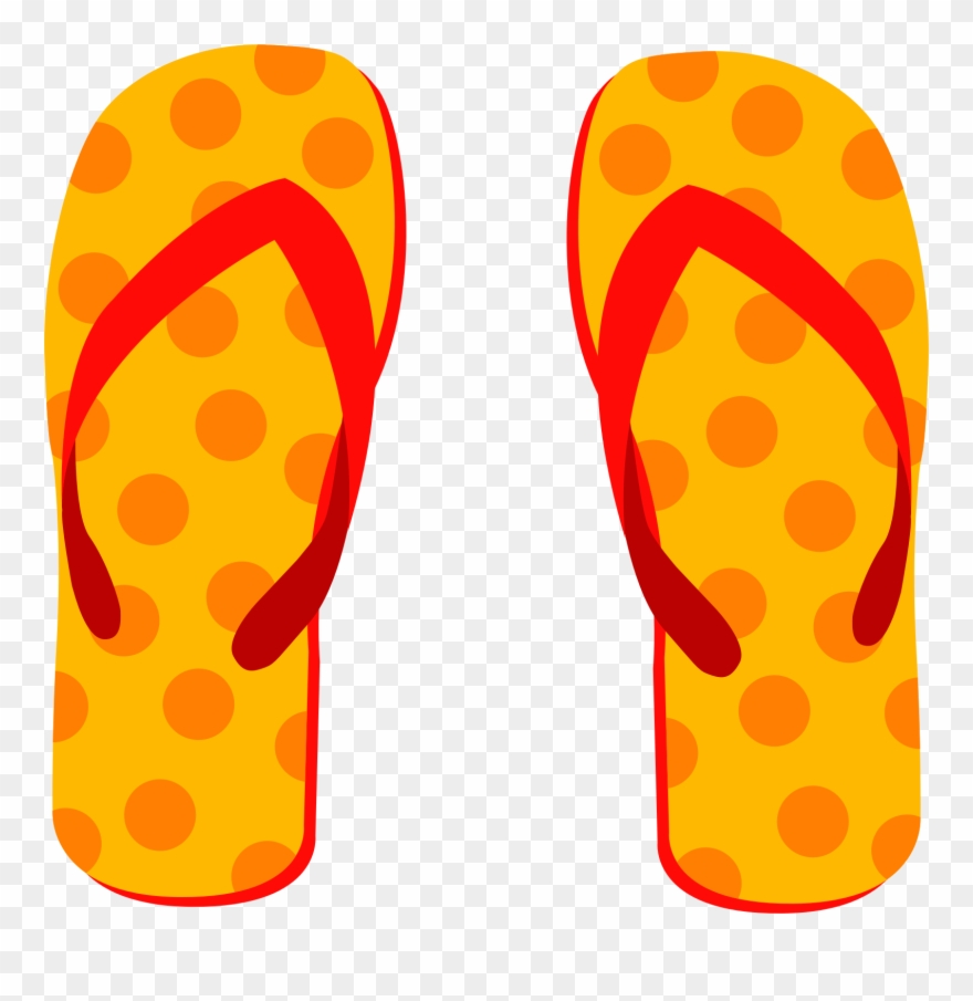 Detail Free Flip Flops Clip Art Nomer 12