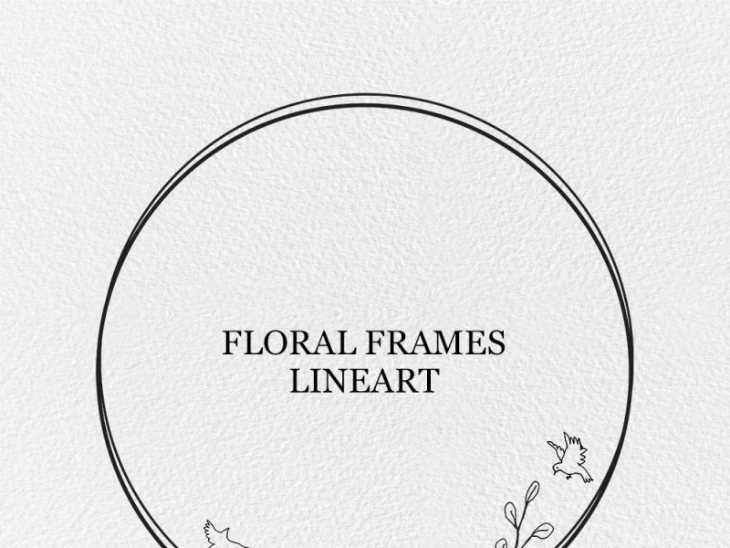 Detail Free Floral Frames Nomer 11