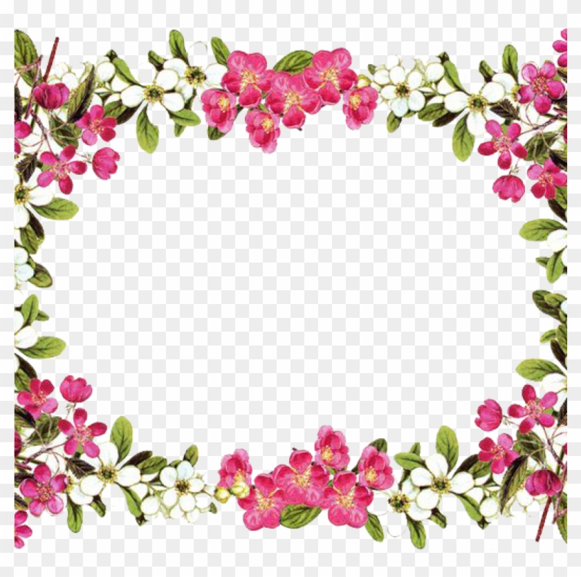 Detail Free Floral Frames Nomer 23
