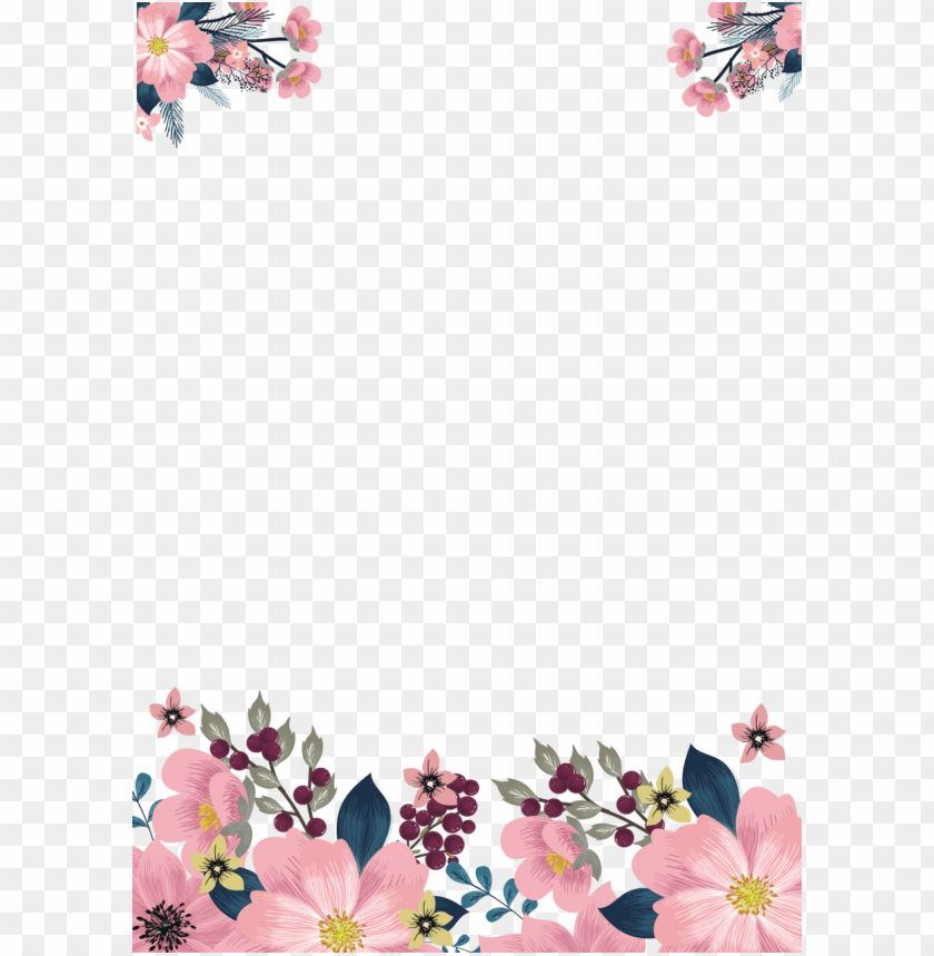 Detail Free Flower Clipart Transparent Background Nomer 23