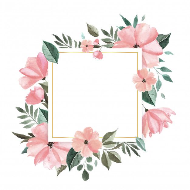 Free Flower Frames - KibrisPDR