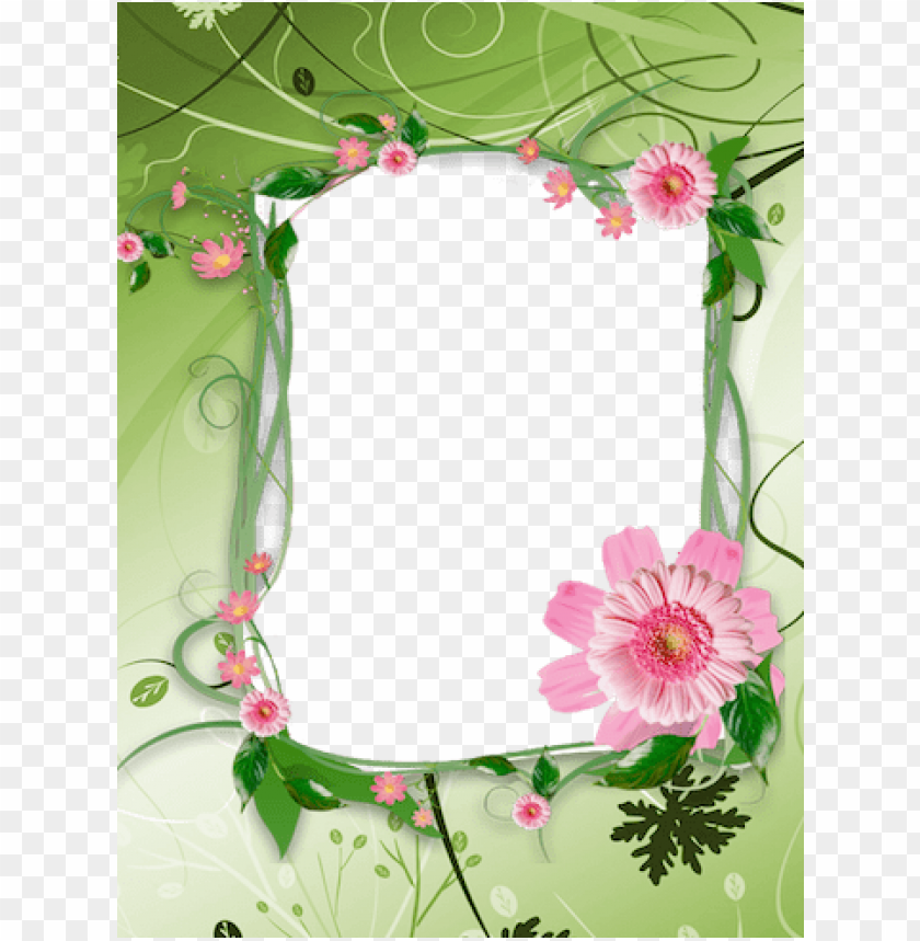 Detail Free Flower Frames Nomer 41