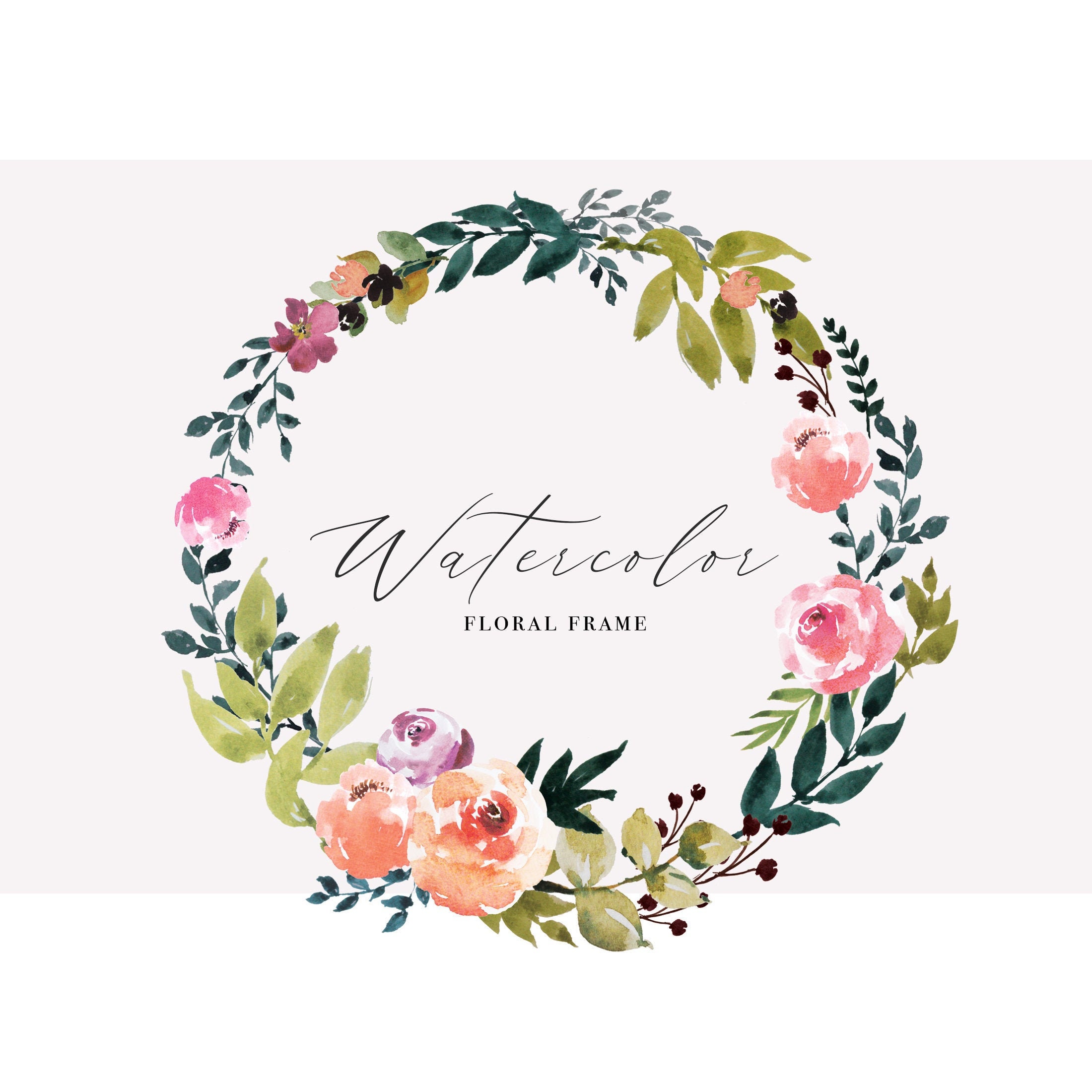 Detail Free Flower Wreath Clipart Nomer 38