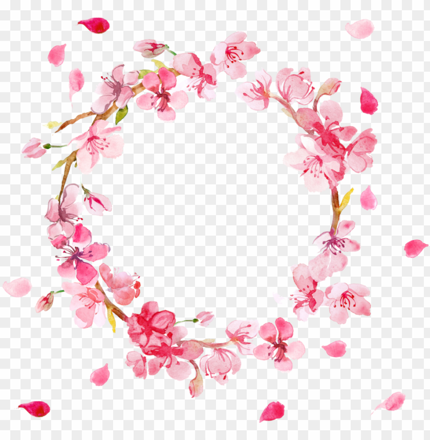 Detail Free Flower Wreath Clipart Nomer 44