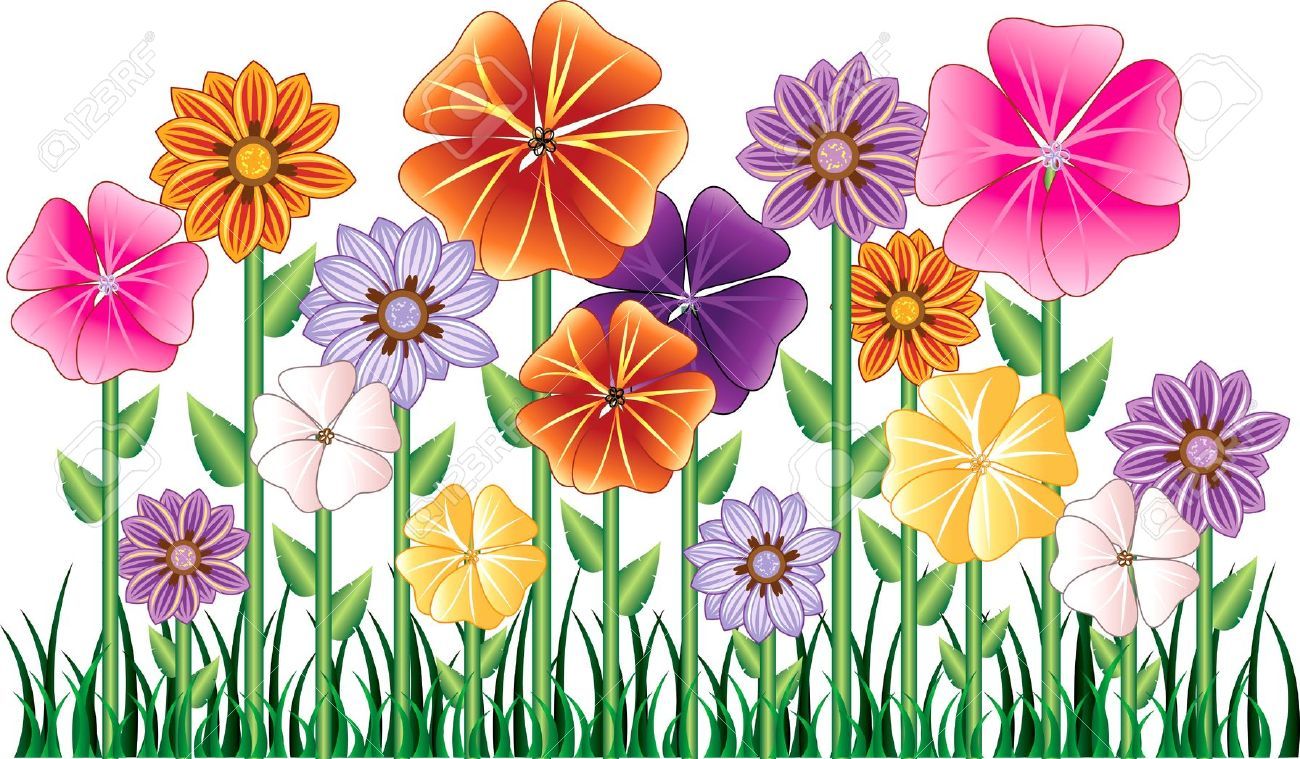 Detail Free Flowers Images Clipart Nomer 2