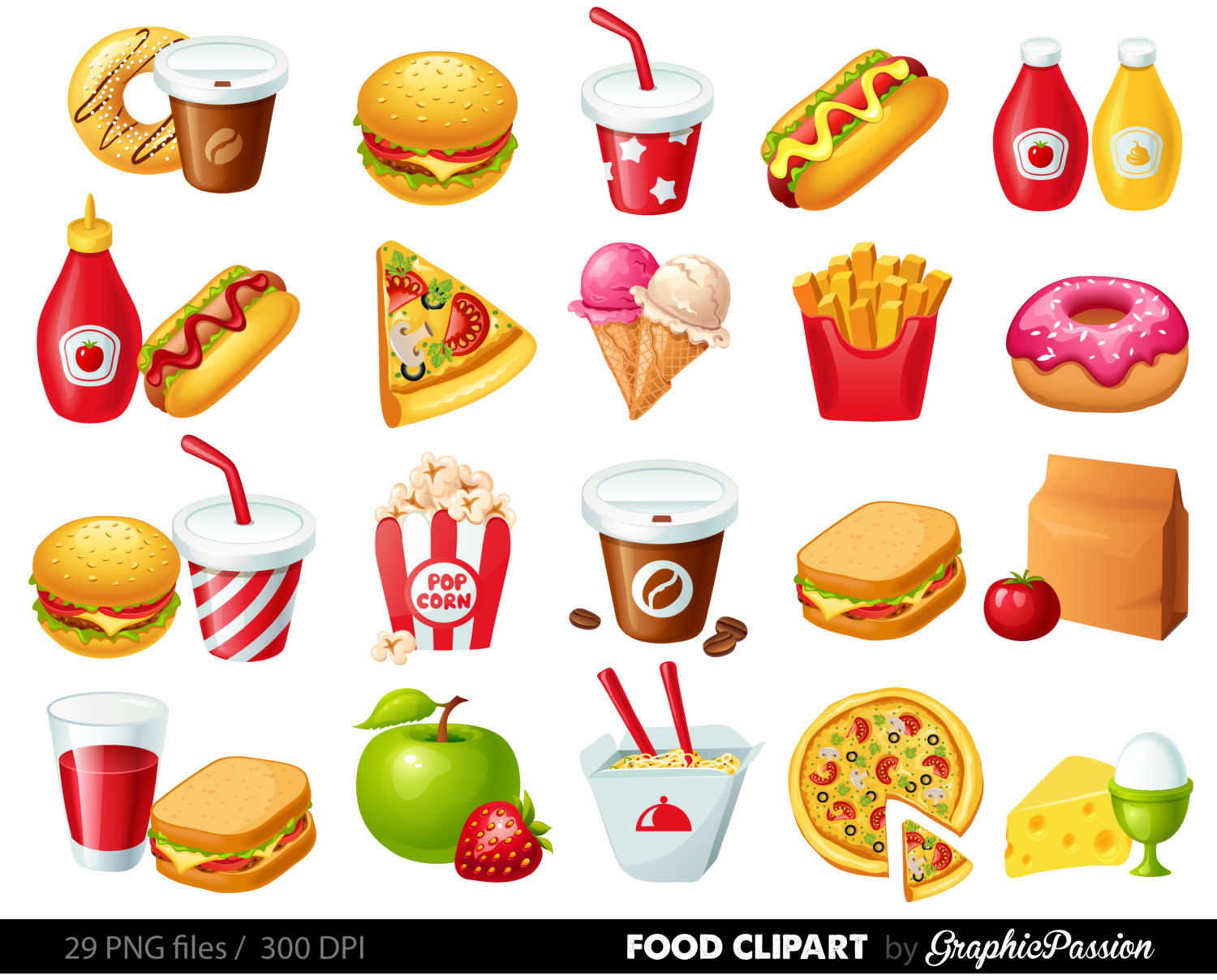 Detail Free Food Pictures Clip Art Nomer 17