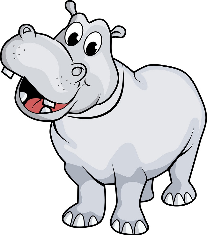 Detail Hippo Clipart Nomer 8