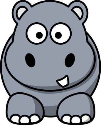 Detail Hippo Clipart Nomer 11