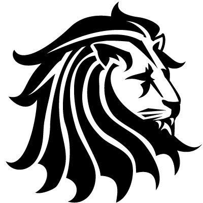 Detail Lion Silhouette Vector Nomer 14