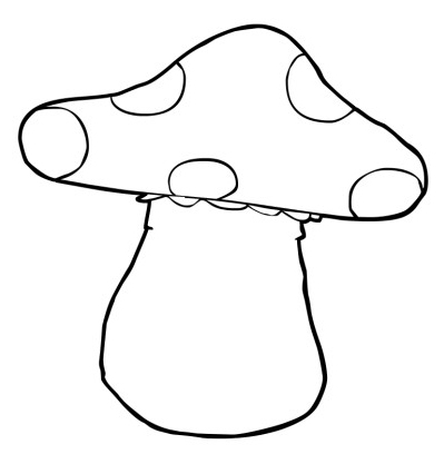 Detail Pilze Zeichnen Nomer 2