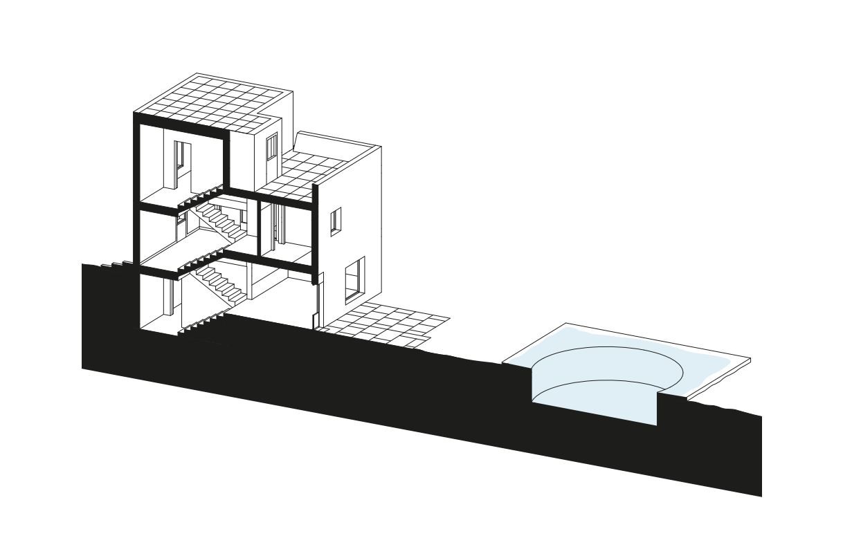 Detail Split Level Wohnung Nomer 8