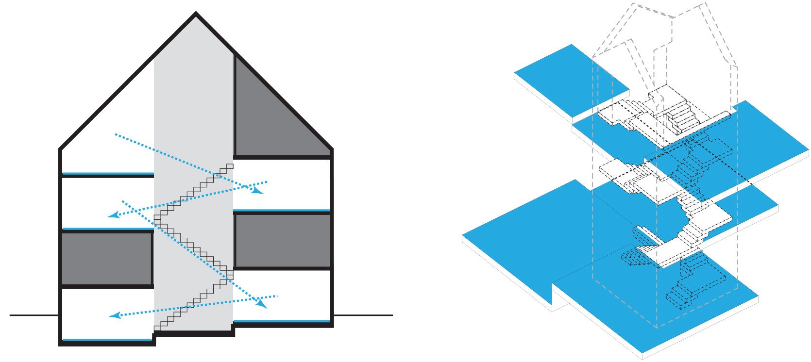 Detail Split Level Wohnung Nomer 11