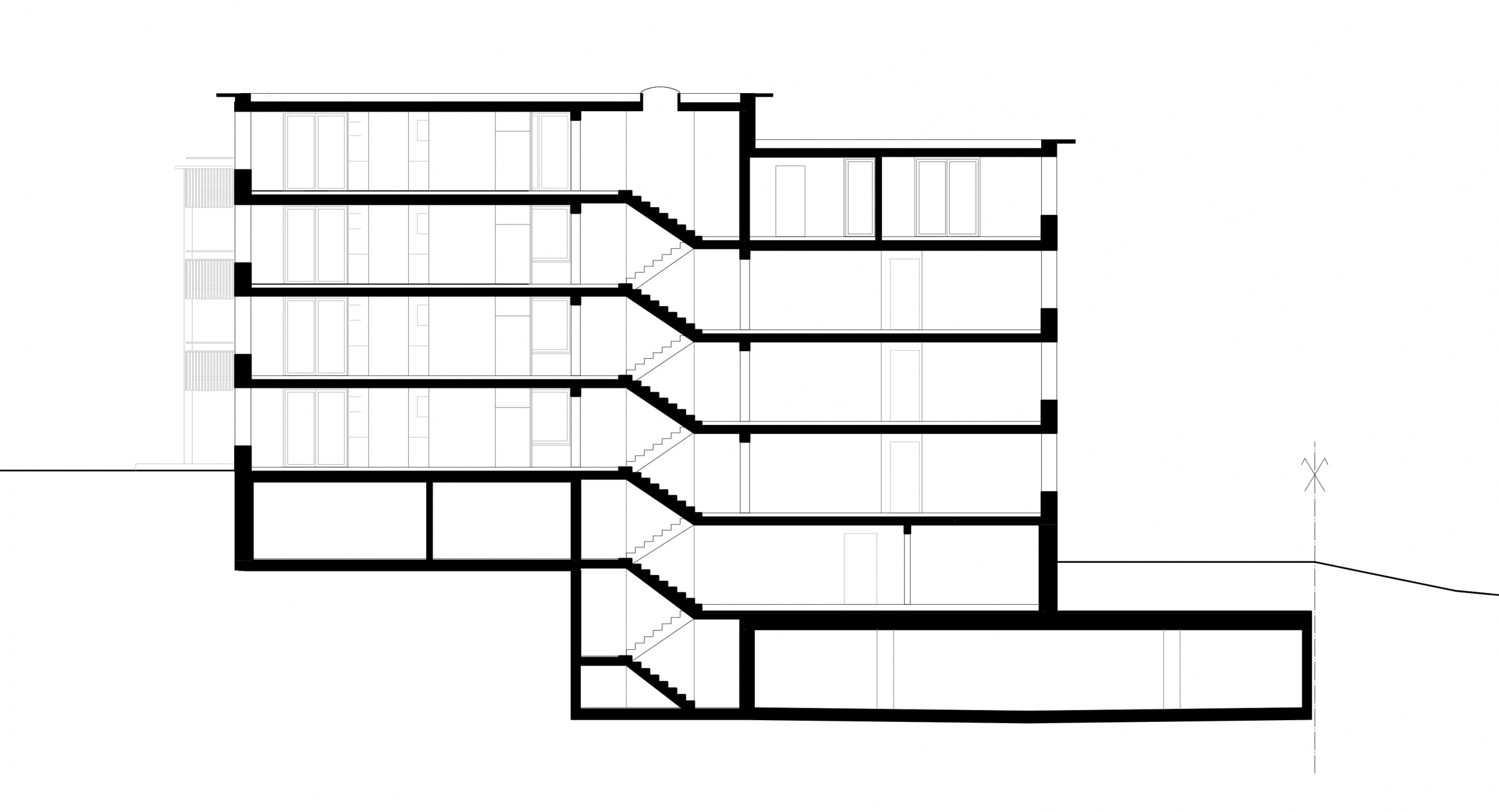 Detail Split Level Wohnung Nomer 14