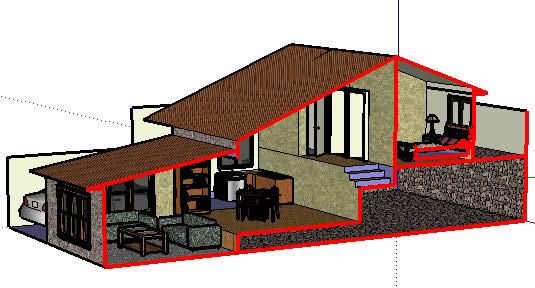 Detail Split Level Wohnung Nomer 4