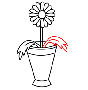 Detail Blumen Von Oben Zeichnen Nomer 19
