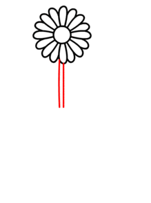 Detail Blumen Von Oben Zeichnen Nomer 23
