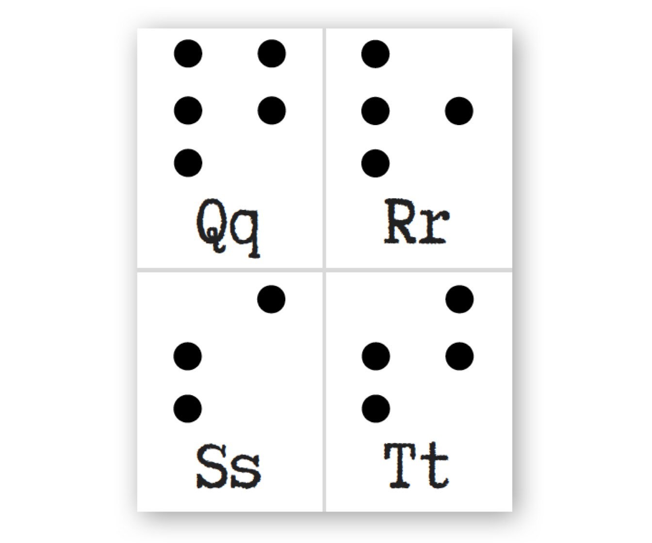 Detail Braille Zahlen Nomer 7