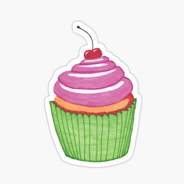 Detail Cupcake Gemalt Nomer 10