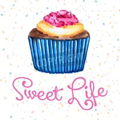 Detail Cupcake Gemalt Nomer 12