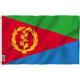 Detail Eritrea Flagge Stern Nomer 19