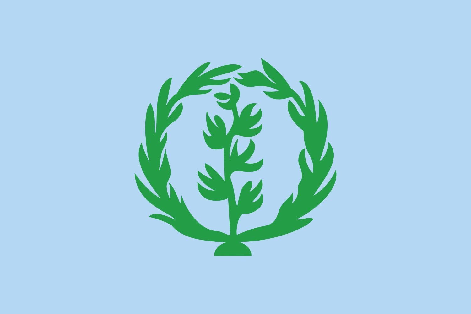 Detail Eritrea Flagge Stern Nomer 3