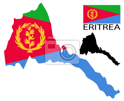 Detail Eritrea Flagge Stern Nomer 5