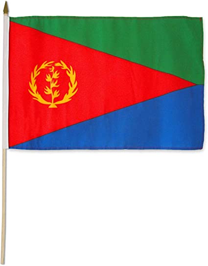 Detail Eritrea Flagge Stern Nomer 7