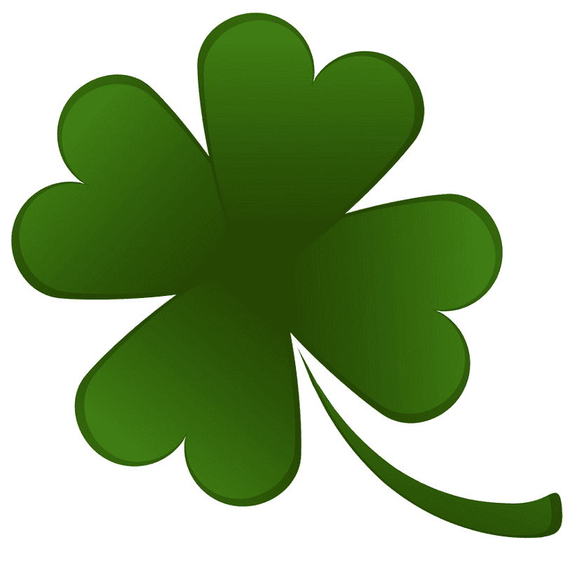 Detail Free Four Leaf Clover Clipart Nomer 37