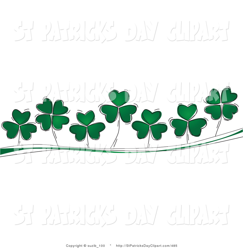 Detail Free Four Leaf Clover Clipart Nomer 40