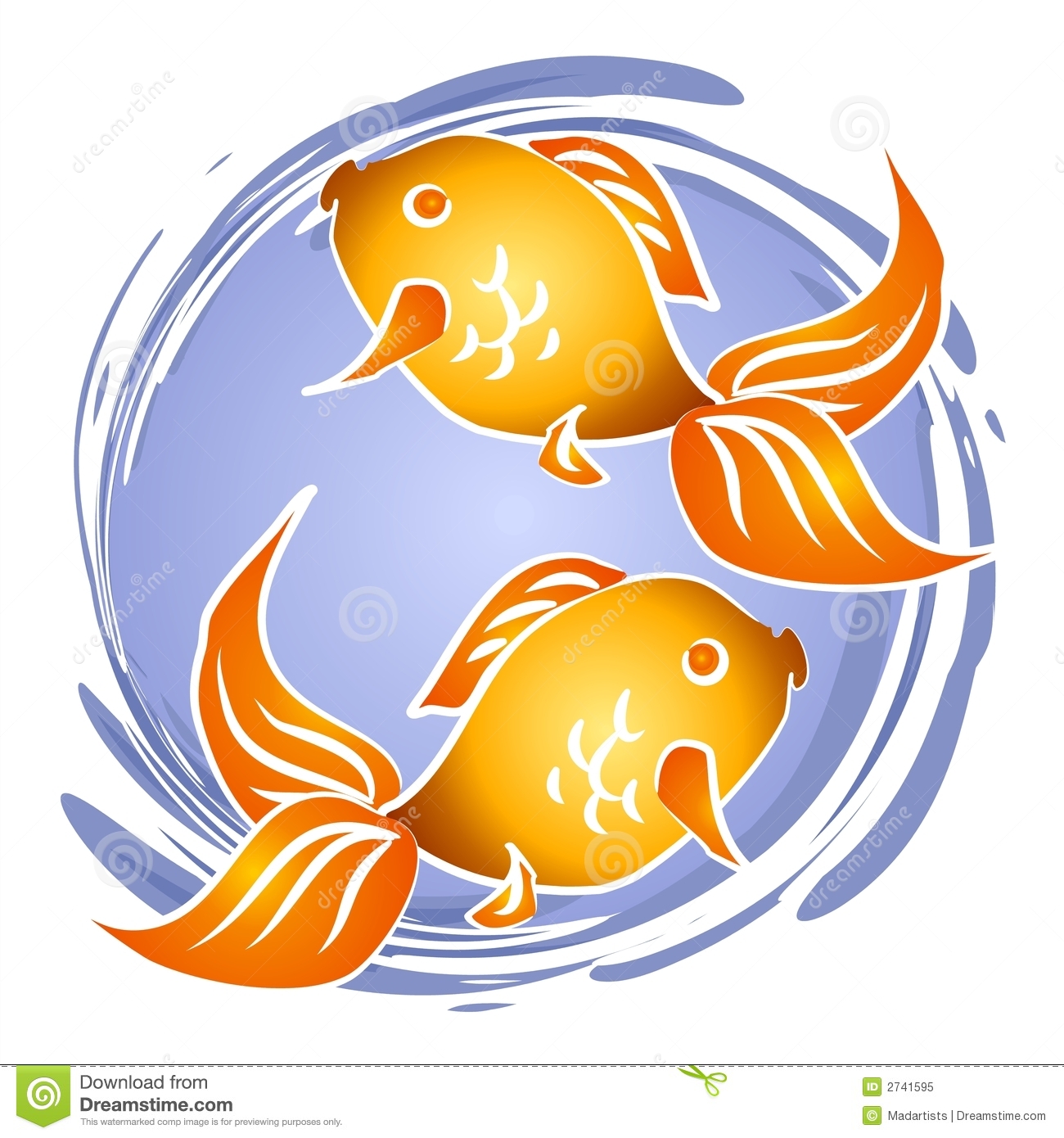 Detail Free Goldfish Clipart Nomer 16