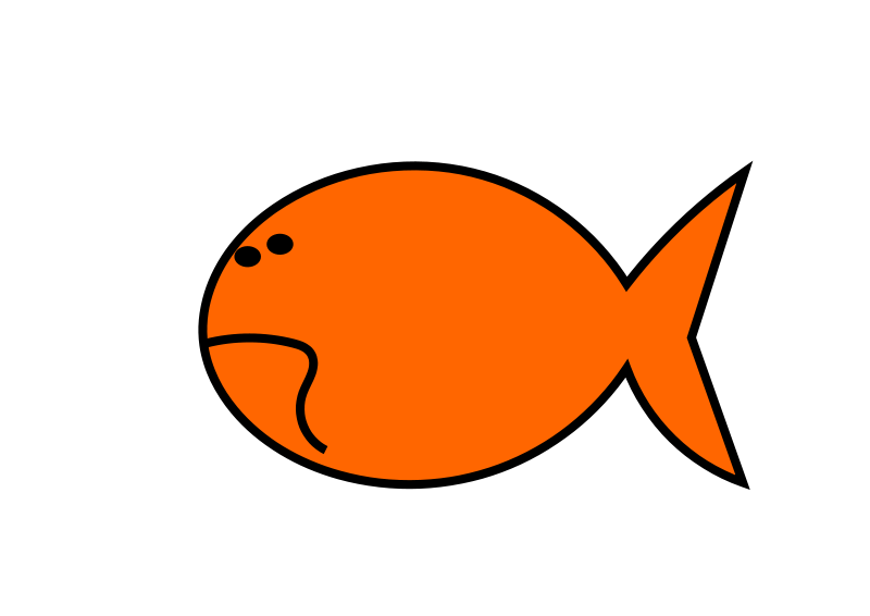 Detail Free Goldfish Clipart Nomer 23