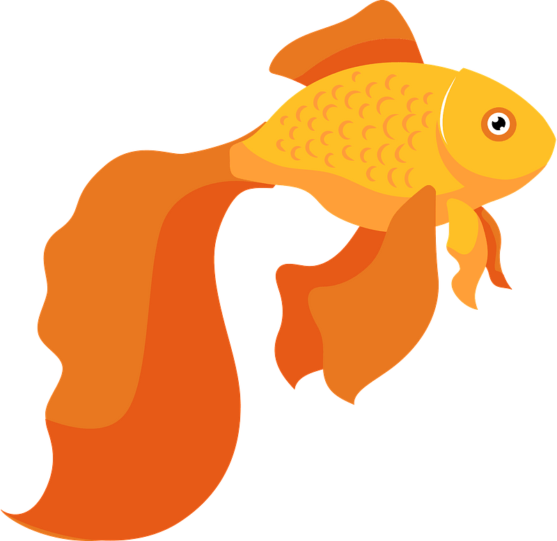 Detail Free Goldfish Clipart Nomer 32