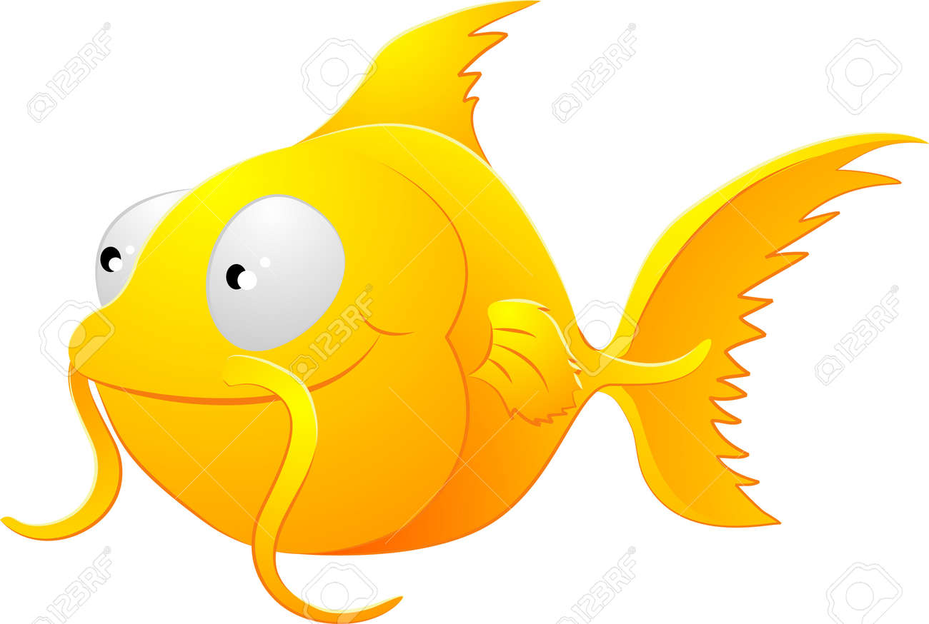 Detail Free Goldfish Clipart Nomer 39