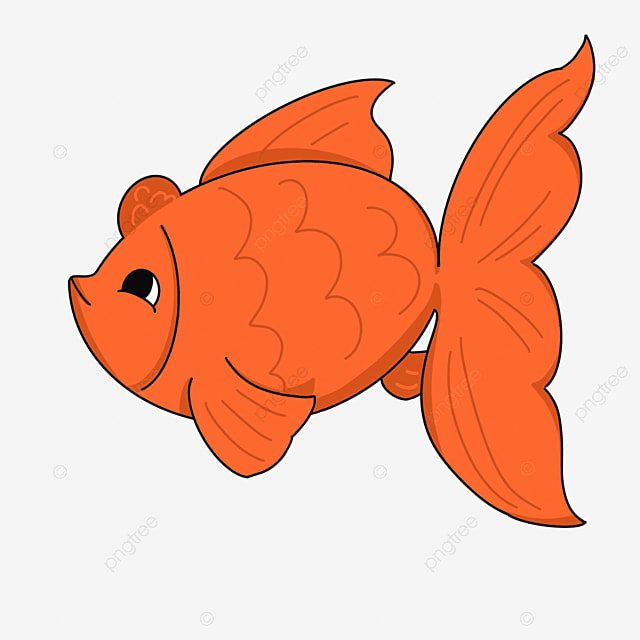 Detail Free Goldfish Clipart Nomer 44