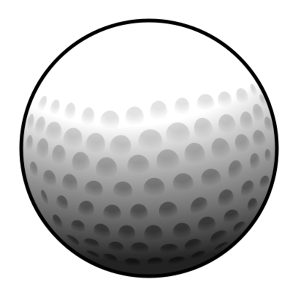 Detail Free Golf Ball Clipart Nomer 32