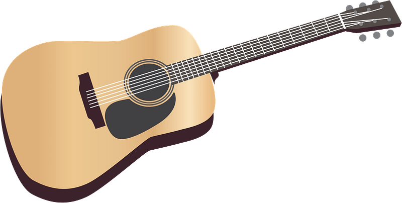 Detail Free Guitar Clipart Nomer 16