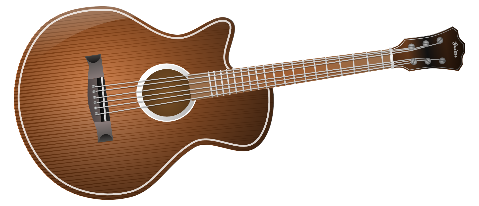 Detail Free Guitar Clipart Nomer 23