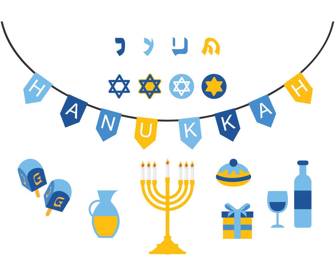 Detail Free Hanukkah Graphics Nomer 29