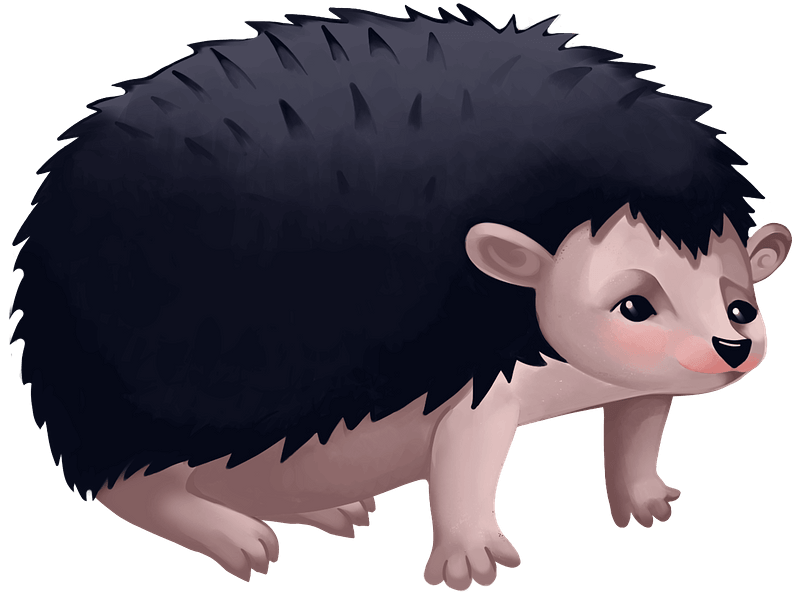 Detail Free Hedgehog Clipart Nomer 48