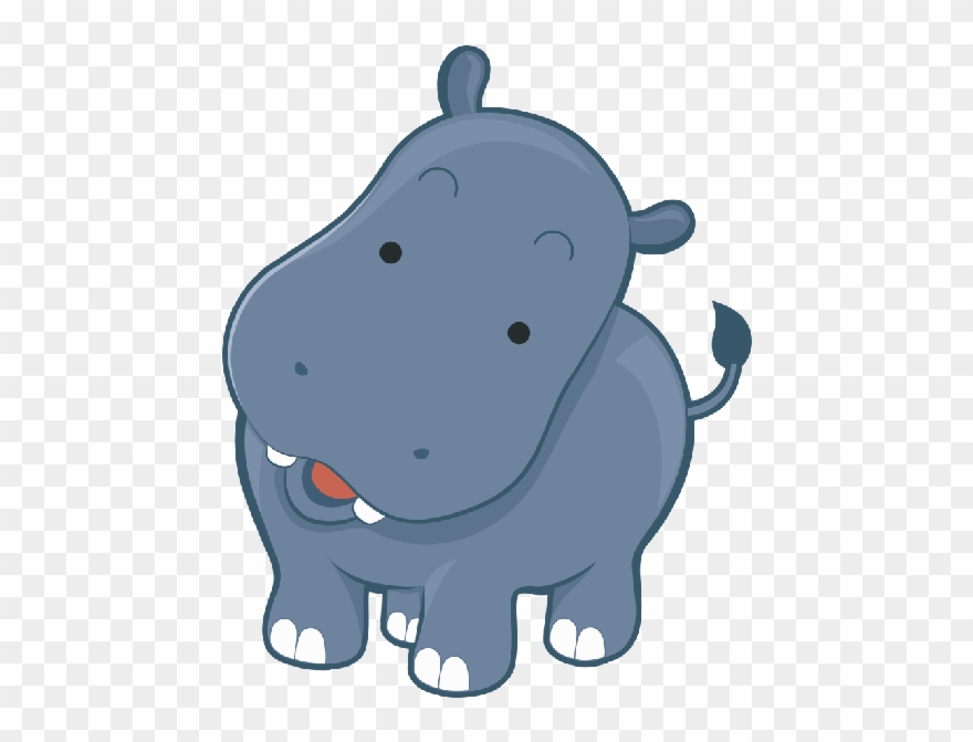 Detail Free Hippo Clipart Nomer 12