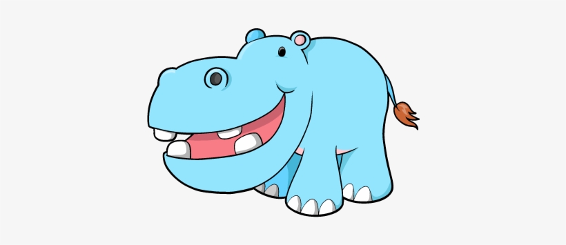 Detail Free Hippo Clipart Nomer 18