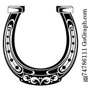 Detail Free Horseshoe Clipart Nomer 8