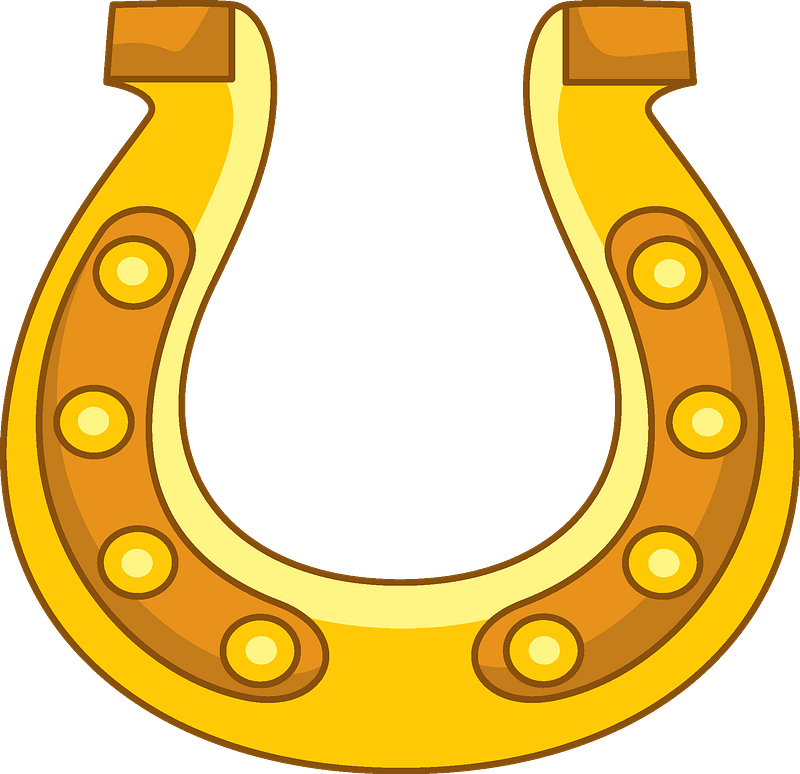 Detail Free Horseshoe Clipart Nomer 3